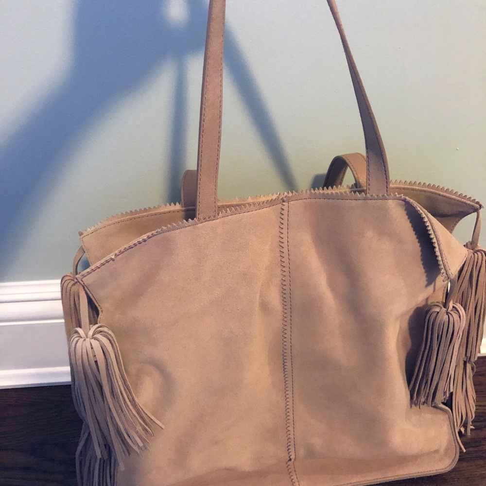C Wonder Suede Tote